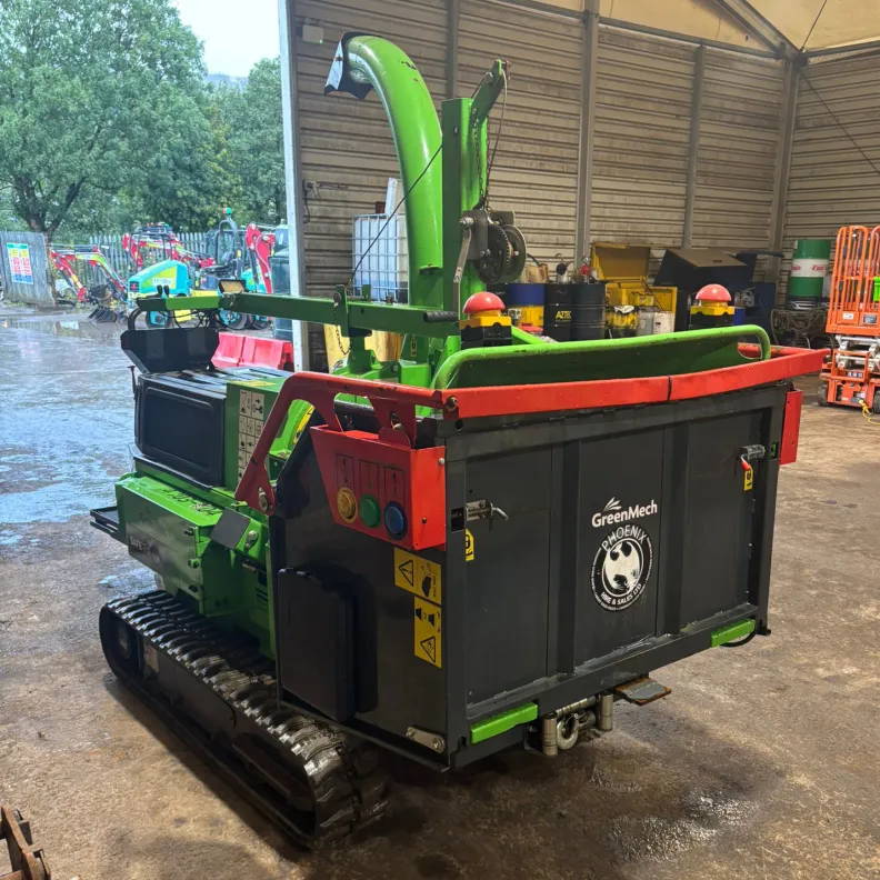 8" Wood Chipper Greenmech SAFETRAK-1928 2020